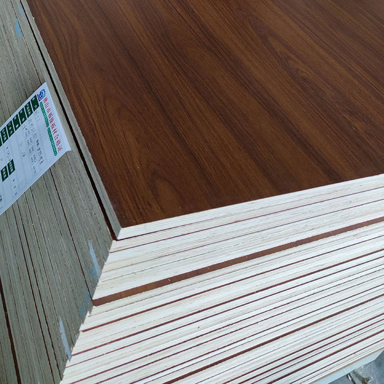 Solid wood multilayer board 18mm plywood manufacturer supplies melamine furniture board Eucalyptus poplar plywood