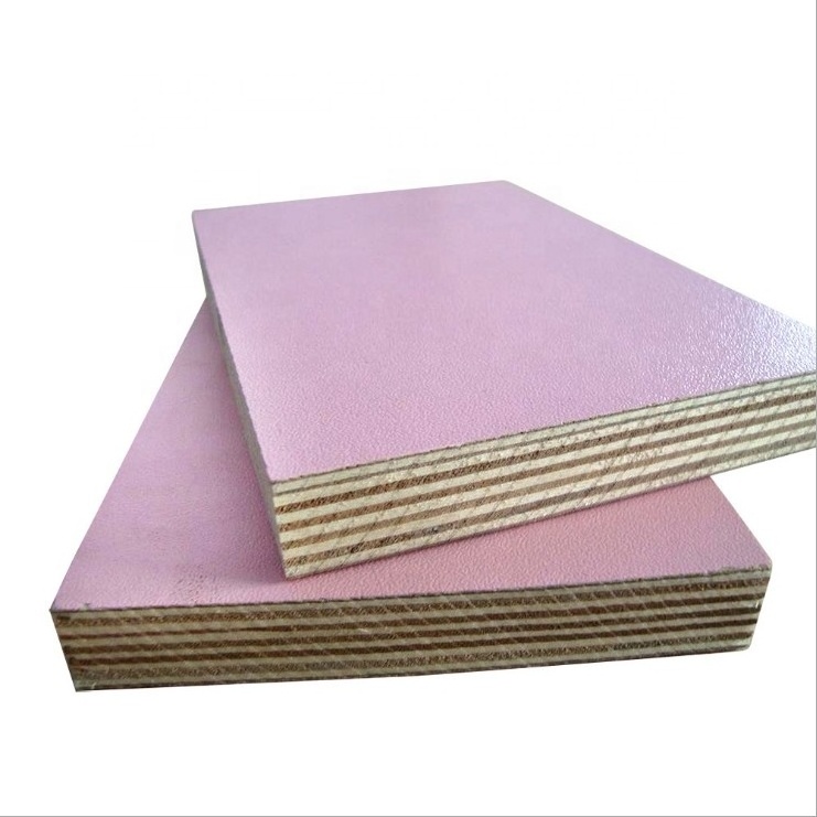 1220*2440*18mm wood grain melamine laminated plywood board sheets for furniture manufacture