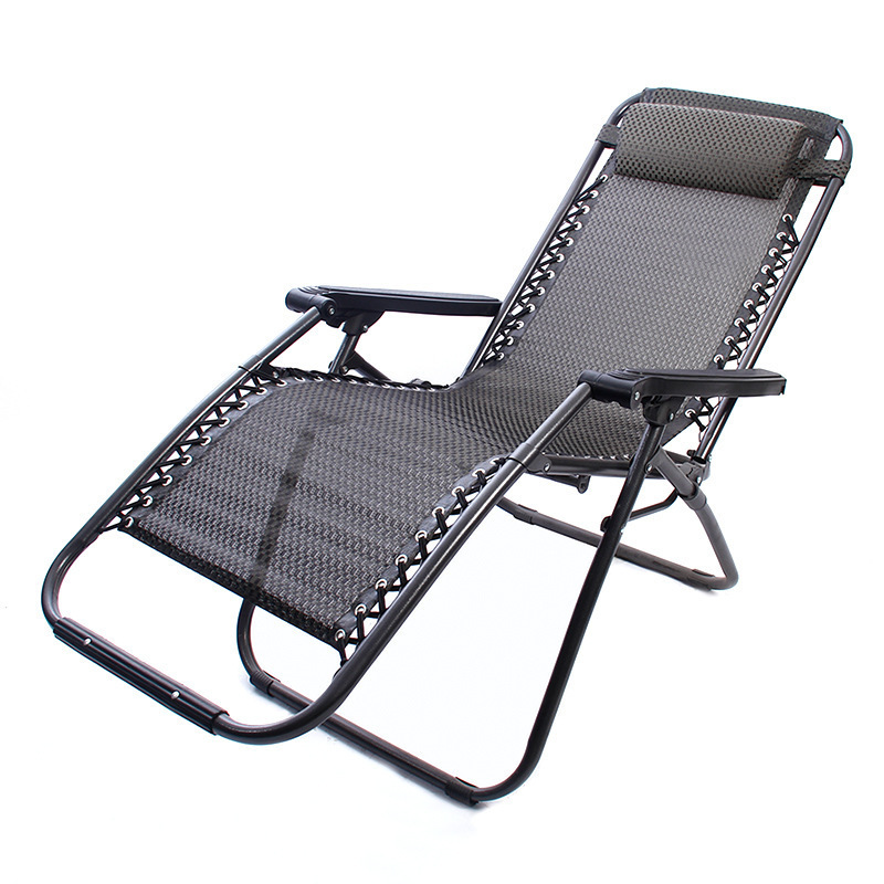 China Manufacture Factory Price Luxury Modern Adjustable Outdoor Zero Gravity Folding Beach Sun Lounge Recliners Chair