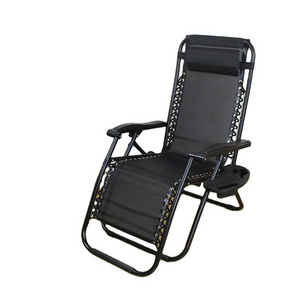 China Manufacture Factory Price Luxury Modern Adjustable Outdoor Zero Gravity Folding Beach Sun Lounge Recliners Chair