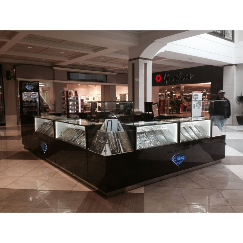 Customized Materials Jewelry Display Kiosk,Jewelry kiosk shopping mall For Shop Fitting