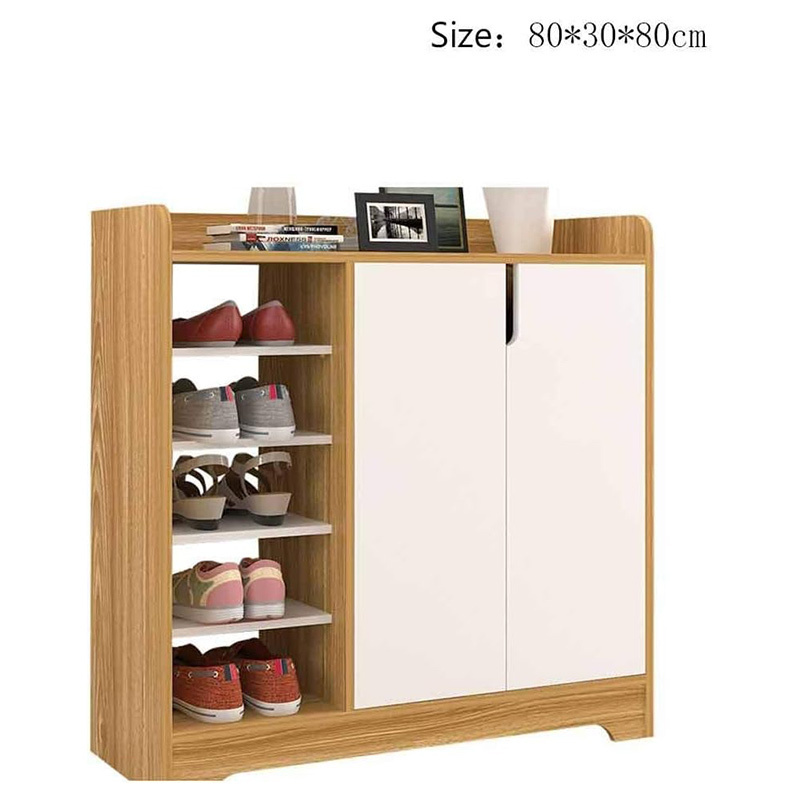 Cabinet Living Room Hotel Motel Furniture Storage Holder MDF Door Side Shoe Rack Wholesale Fashion Modern Simple Entrance Shoe