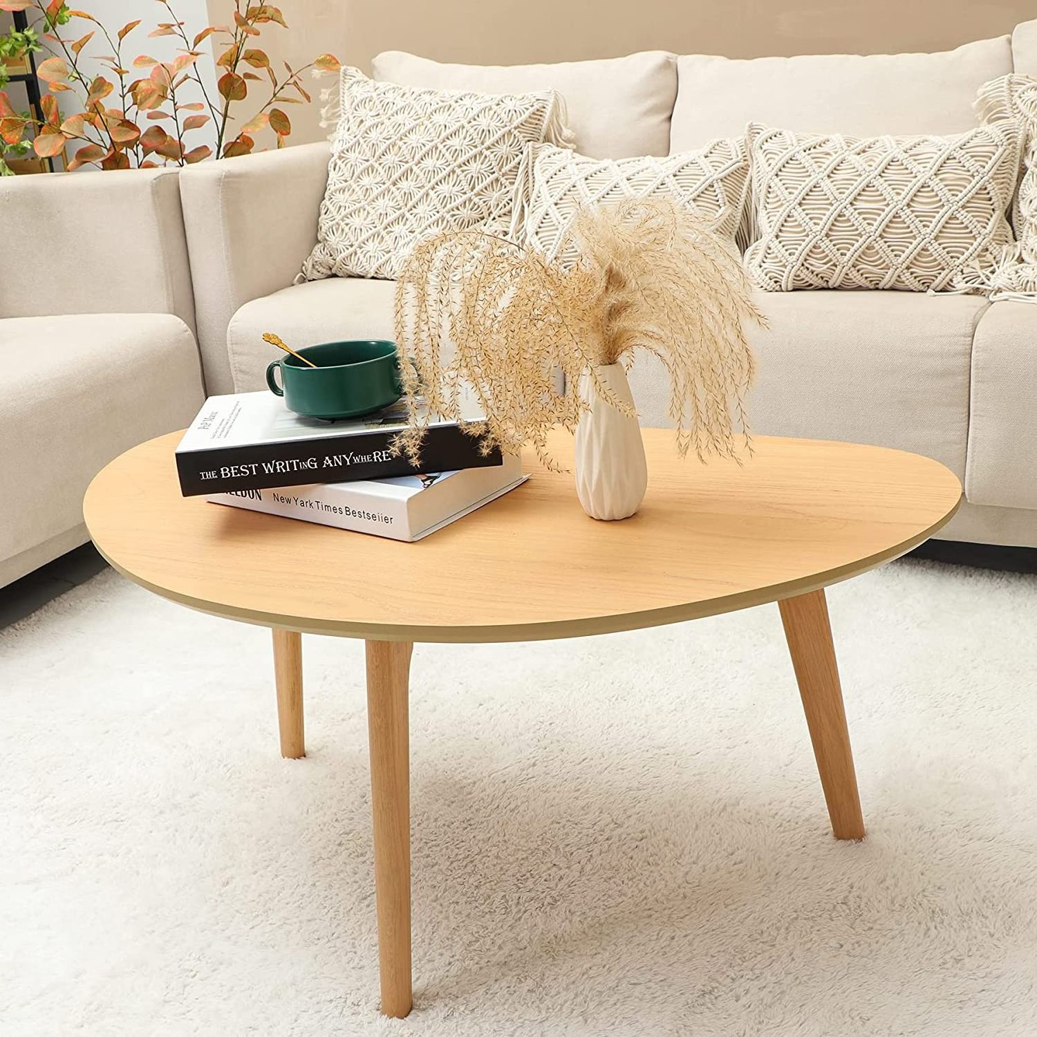 Coffee Tables Desk Sofa Side Round Corner Computer Table MDF material Small Table