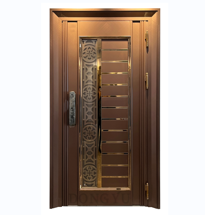 Australia house Steel Doors Double Anti-theft Sound-proof Stainless Steel Exterior Door