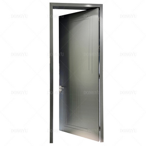 JHK black mahogany white interior glass French casement wooden door Chinese door factory low price