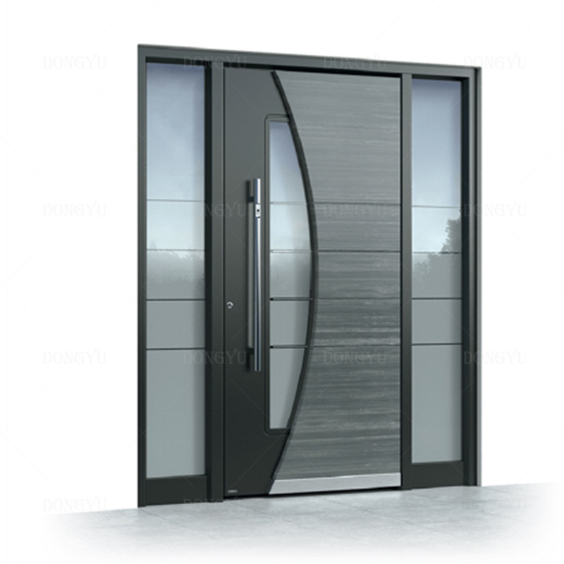 New Modern Italian Design Hot Sale Home Other Front Door Cheap Price External Steel Security Entrance Door House