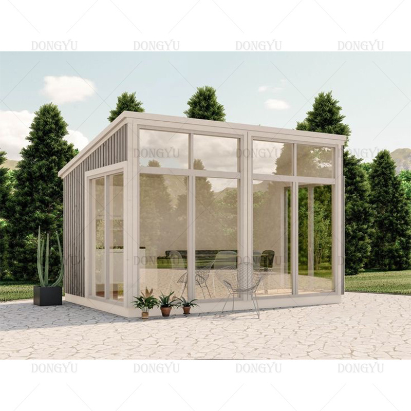 European High quality Sun room Glass house Sun room Glass balcony Sun room Aluminum alloy glass house