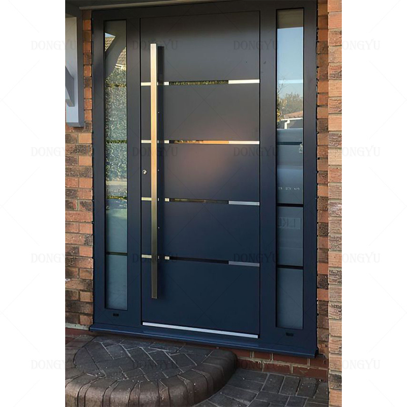 New Modern Italian Design Hot Sale Home Other Front Door Cheap Price External Steel Security Entrance Door House