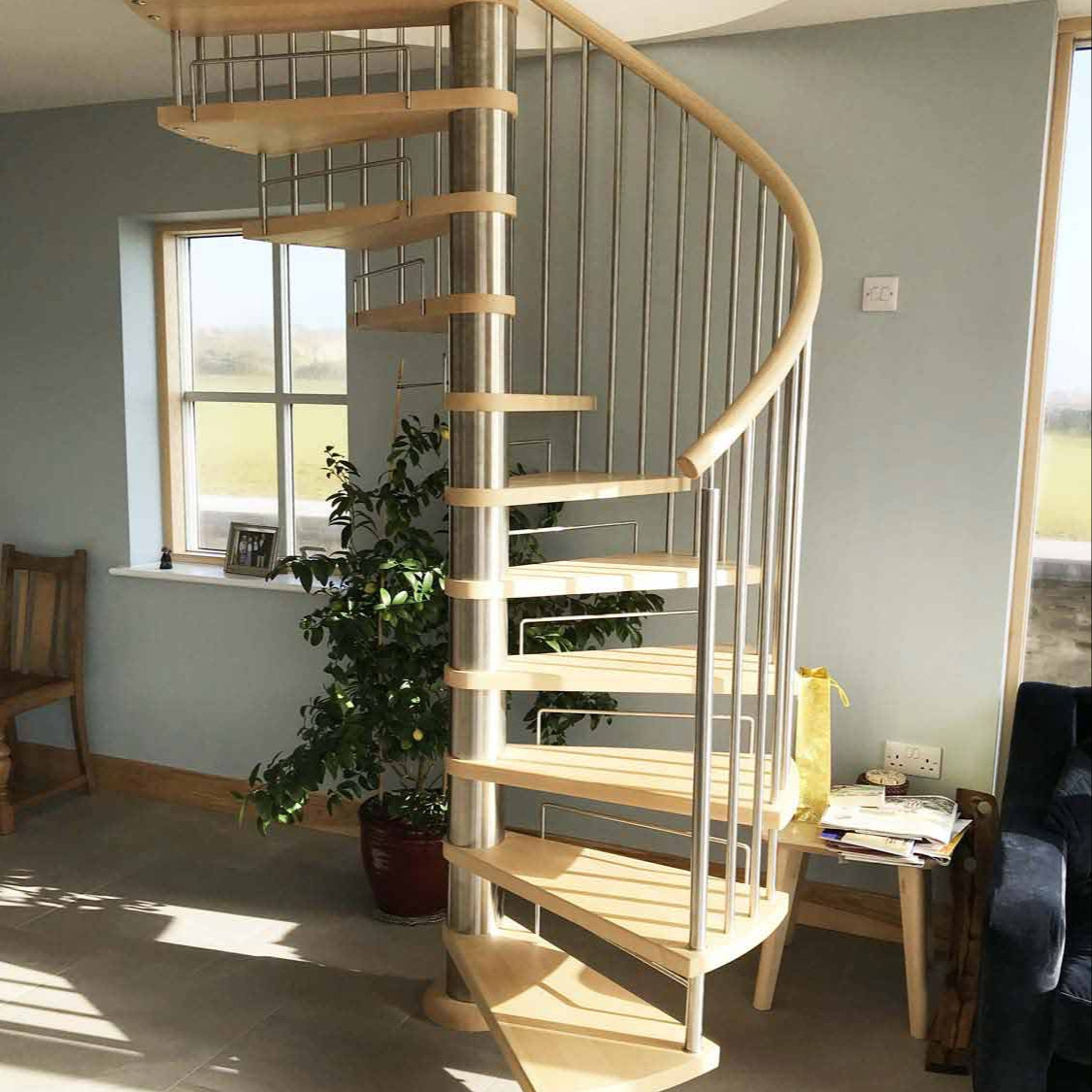 ECT 2023 Hot Sale Outdoor&Indoor Used Spiral Staircase