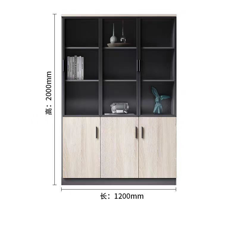 Meizhige wholesale factory hot sale filling furniture living room cabinets glass doors office cabinet