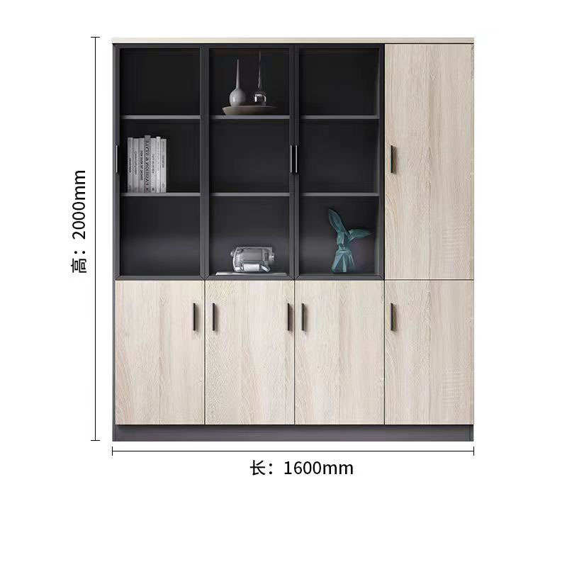 Meizhige wholesale factory hot sale filling furniture living room cabinets glass doors office cabinet