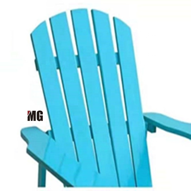 Plastic recycled Eco-friendly patio benches fauteuil adirondack teck outdoor weather resistant adirondack chair