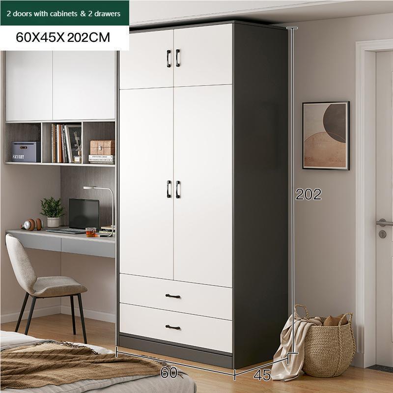 MG Bedroom Furniture Clothes Closet Storage Wooden Designs Bed Furniture Flat Pack Wardrobe Cupboard For Living Room