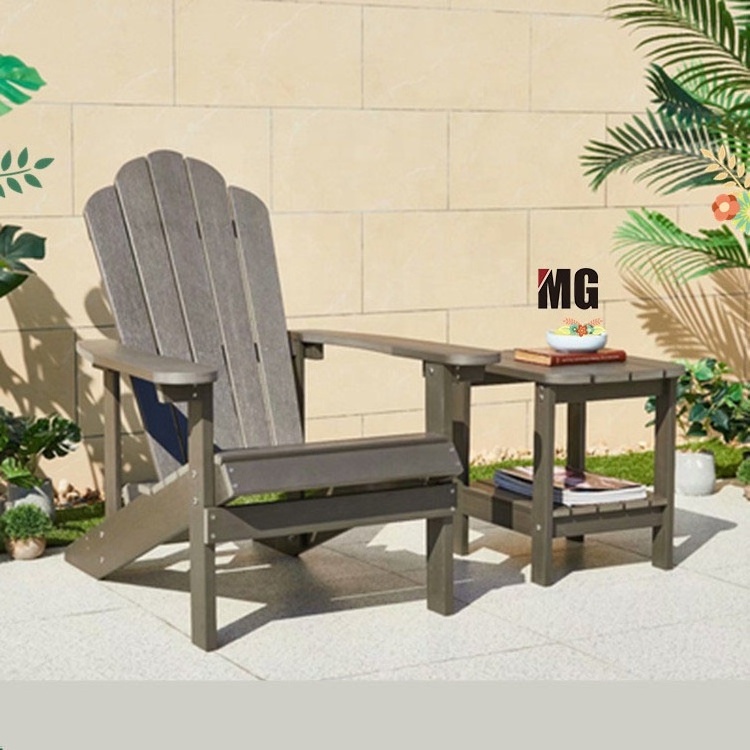 Waterproof garden furniture modern simple foldable adirondack chair wooden patio bench california adirondack chair