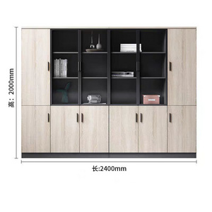 Meizhige wholesale factory hot sale filling furniture living room cabinets glass doors office cabinet