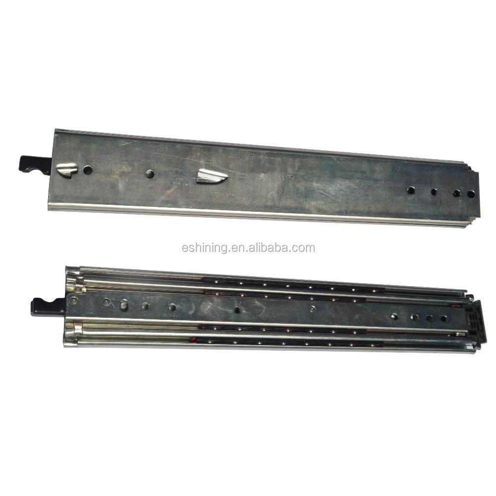 76Mm Kitchen Drawer Slide Rail Metal Box Hardware Industrial Heavy Duty Ball Bearing Slide