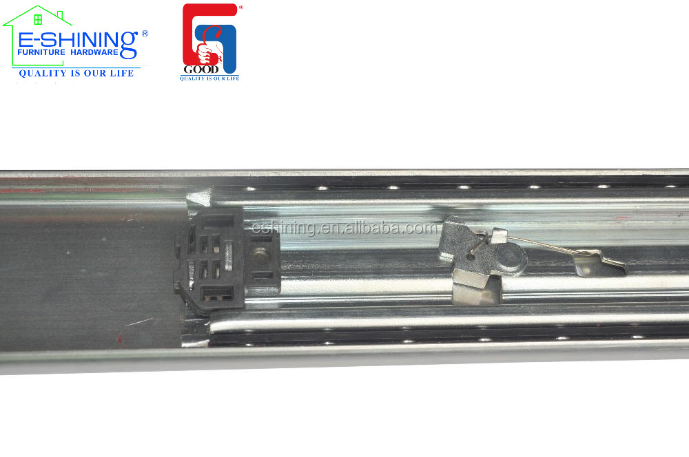 76Mm Kitchen Drawer Slide Rail Metal Box Hardware Industrial Heavy Duty Ball Bearing Slide