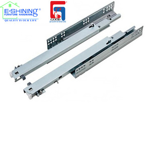 Factory Furniture Accessories  Kitchen Rails Extension Soft Closing Telescopic Cabinet Undermount Drawer Channel Slide