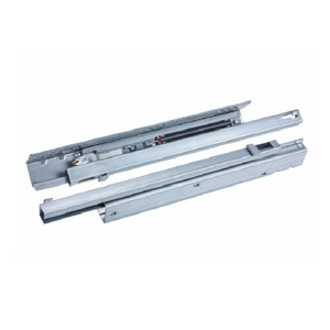 E-SHINING Factory Price Push Open Soft Close Hidden Cabinet Rail Undermount Drawer Frameless Slide