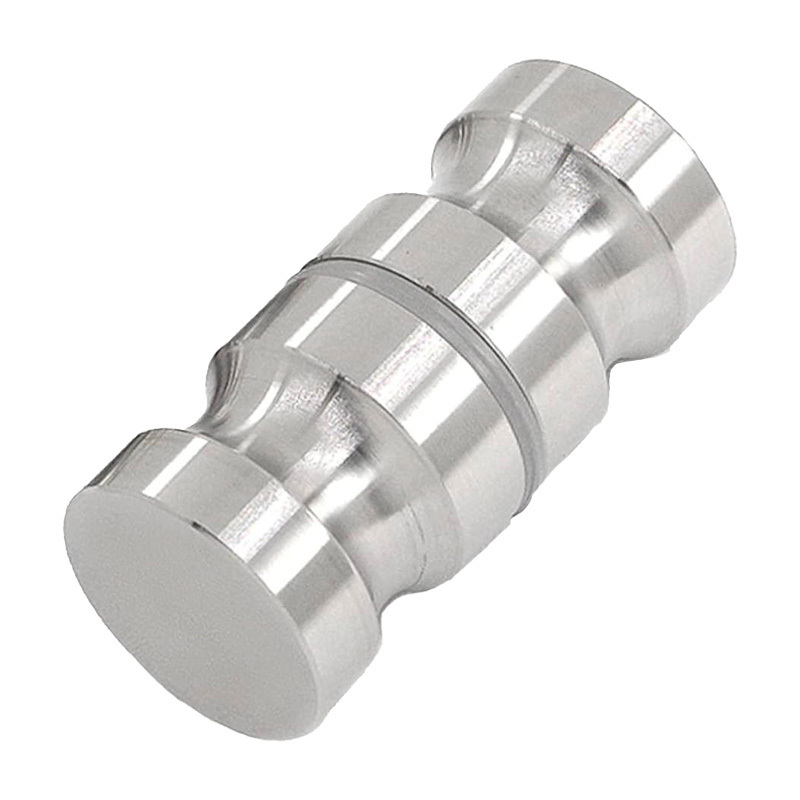 Shower Bathroom Ambry Furniture Cylindrical Keyless Stainless Steel Small Glass Door Pull Knobs for Interior Doors