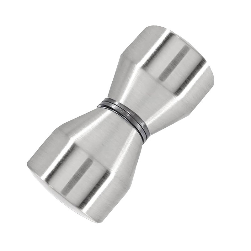 Shower Bathroom Ambry Furniture Cylindrical Keyless Stainless Steel Small Glass Door Pull Knobs for Interior Doors