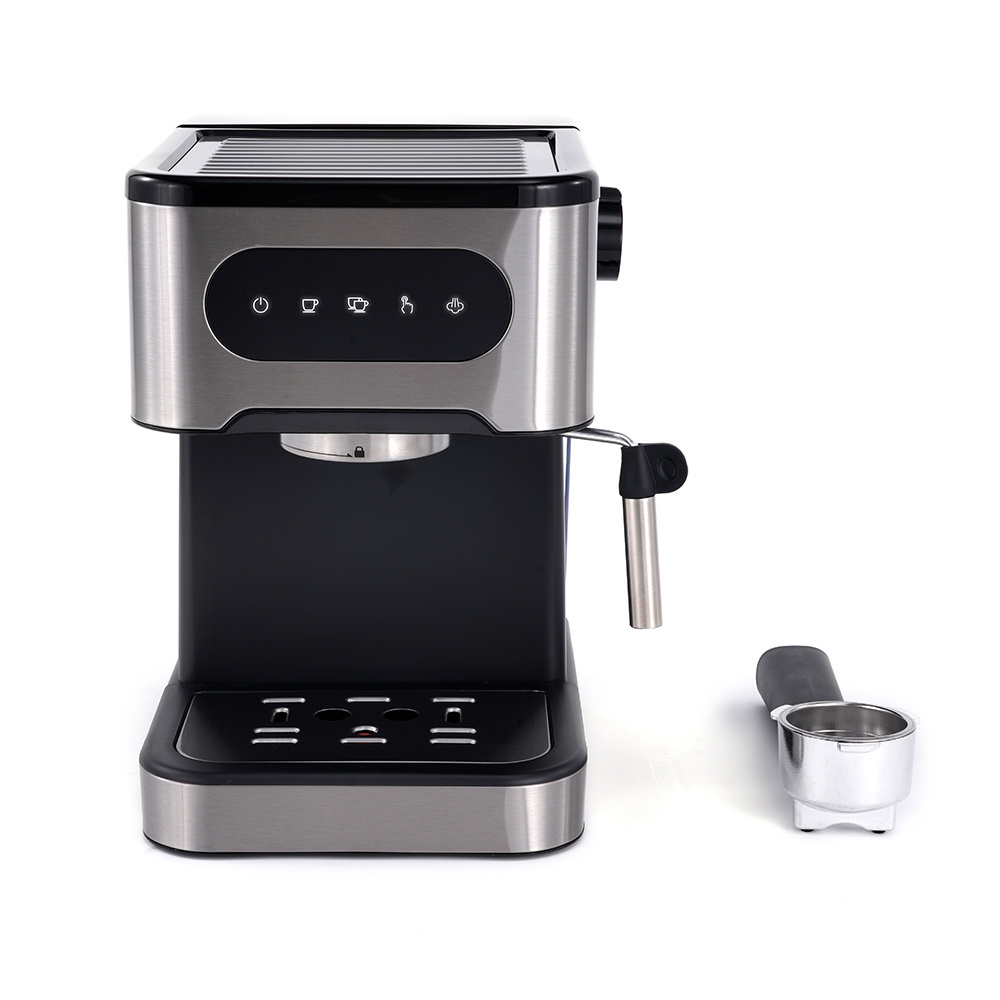 Smart Kitchen Appliance Semi Automatic Milk Frother Grinder Electric Italiana Cafeteira Coffee Roaster Expreso Machine for Home