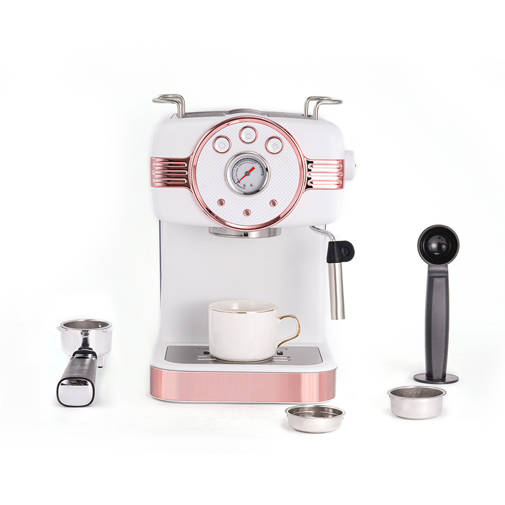 20 Bar Professional Multifunctional Stainless Steel Latte Cappuccino Coffee Maker Machine Semi Automatic Coffee Machine Espresso