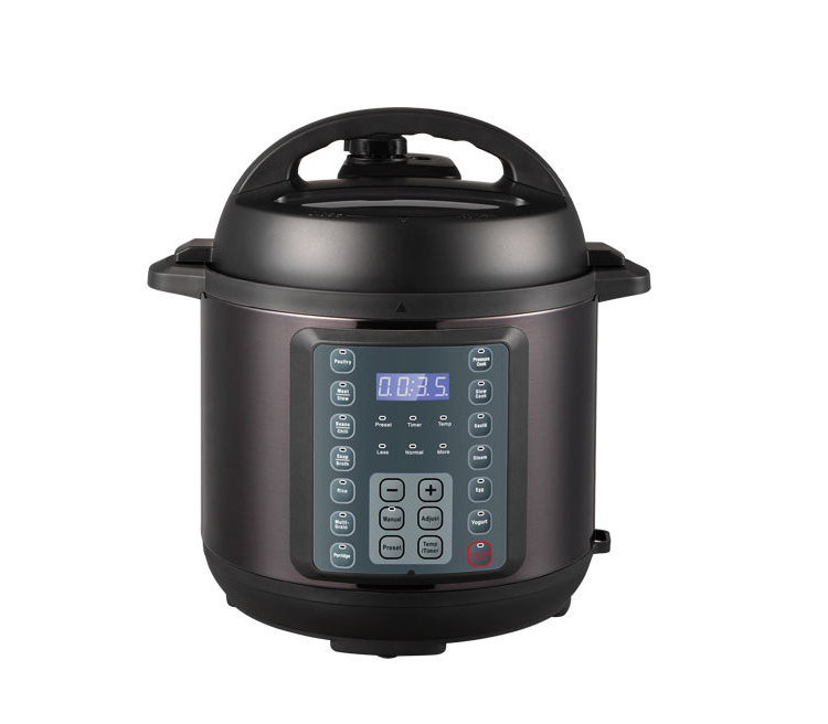 High Quality 3 Liter 9 in 1 Small Home Appliance Kitchenware Electric Pressure Cooker Stainless Steel for Household Cooking