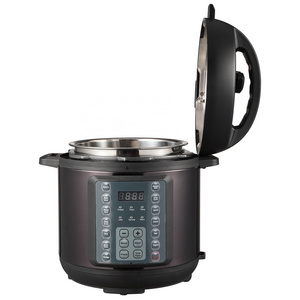 3 Liters Multifunction Stainless Steel Electric Digital Control 4 Digits LED Poultry Meat Rice Soup Slow Cook Pressure Cooker