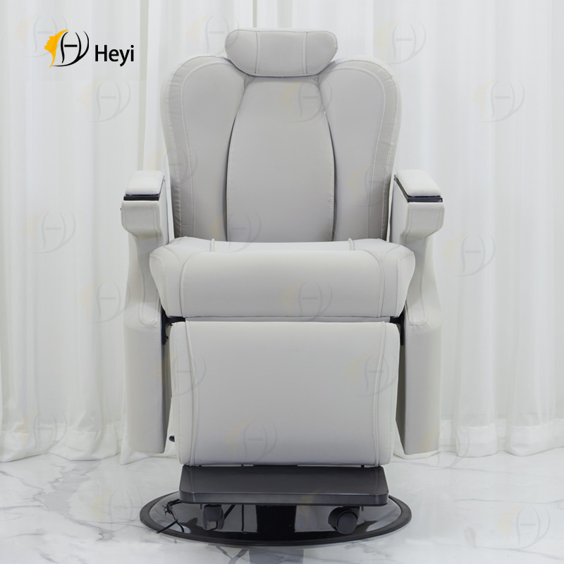 electric folding barber chair facial beauty reclining hydraulic portable barber chairs