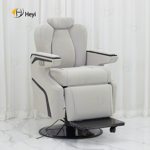 electric folding barber chair facial beauty reclining hydraulic portable barber chairs