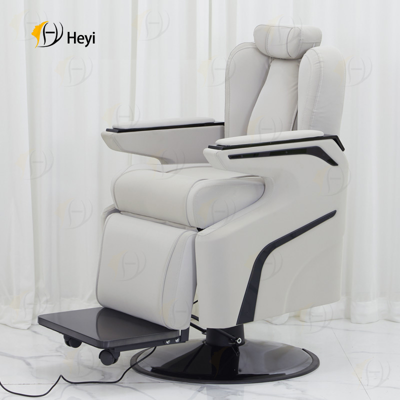 electric folding barber chair facial beauty reclining hydraulic portable barber chairs