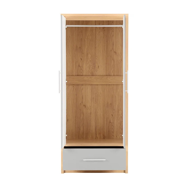 Hot Sale Custom Made Woodenl Furniture Wardrobe Closet For Bedroom Armoire Closet Wardrobe