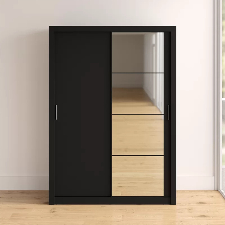 Factory Supply Wardrobes Bedroom New Wardrobe Design For Glass 2 Door Wardrobe Closet