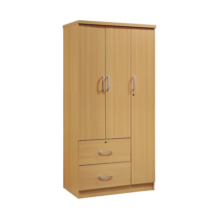 Factory Wholesale Large Wardrobe Family Closet Hanging Rods Storage Cabinets With Shelves