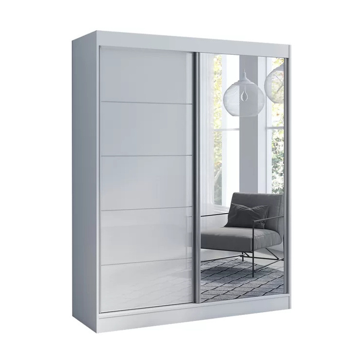 Ready To Assemble Fancy New Design Almirah Bedroom Wardrobe Cupboard Cheap Price With Sliding Doors