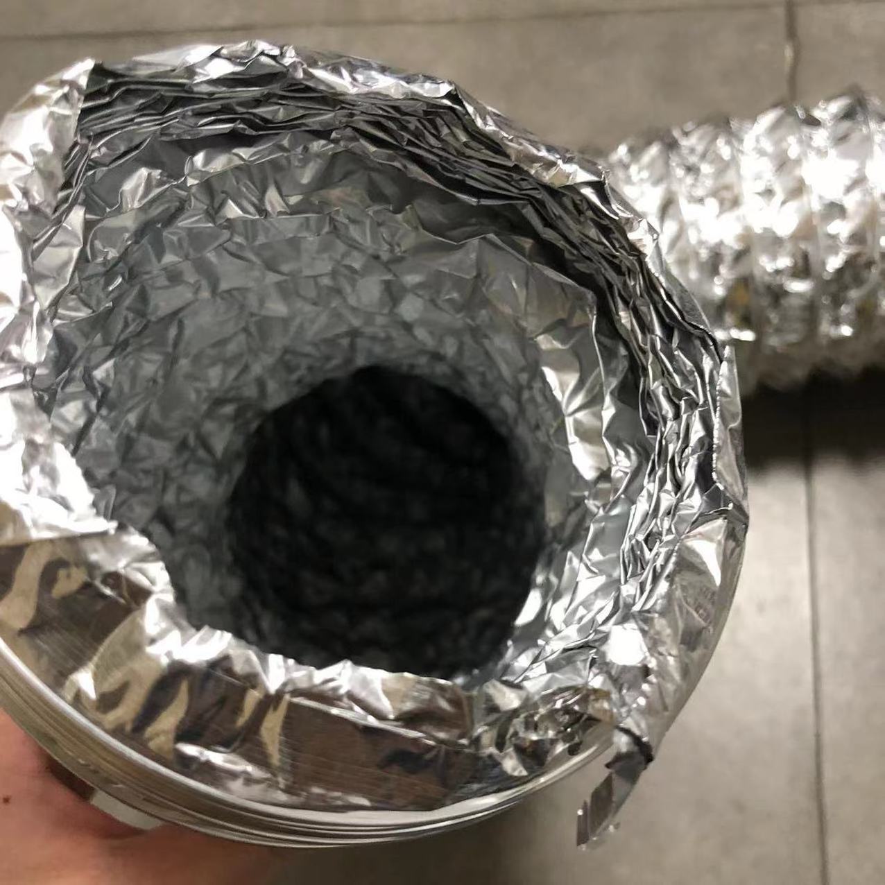 Aluminum flexible air duct