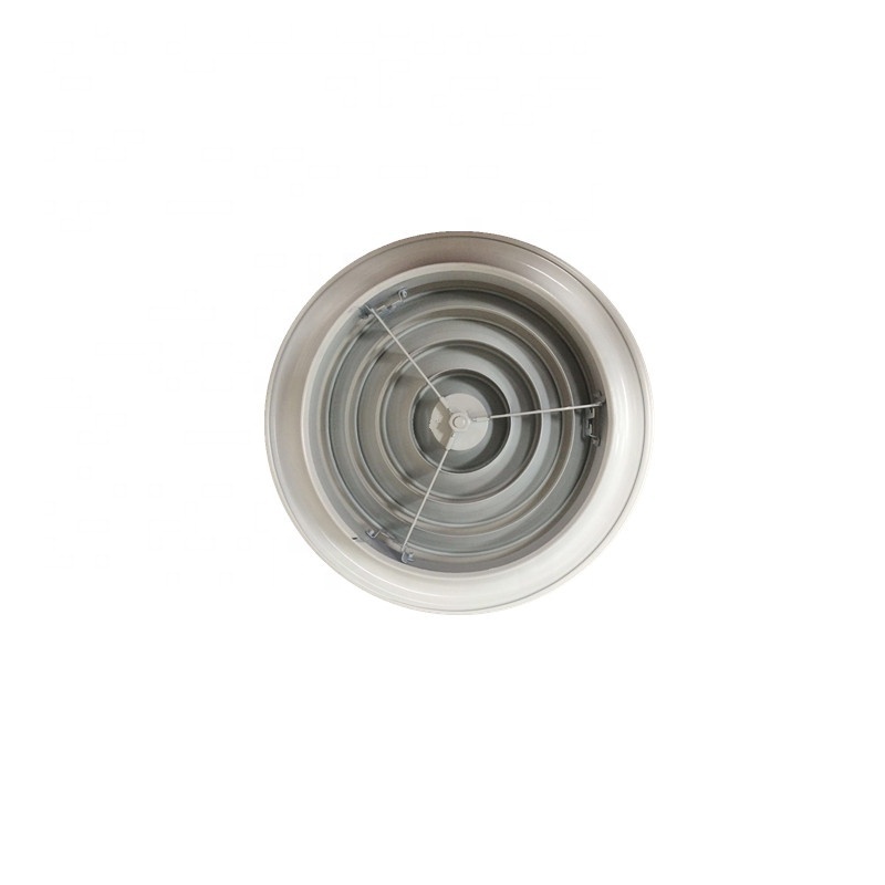 Adjustable aluminium round air ceiling  diffuser waterproof round diffuser for HVAC