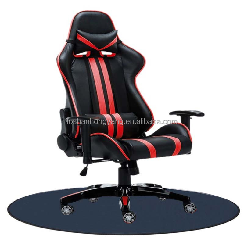 GMYK Customized Printed PVC Chair Mat And  E-Sport Gaming Chair Floor Mat OEM