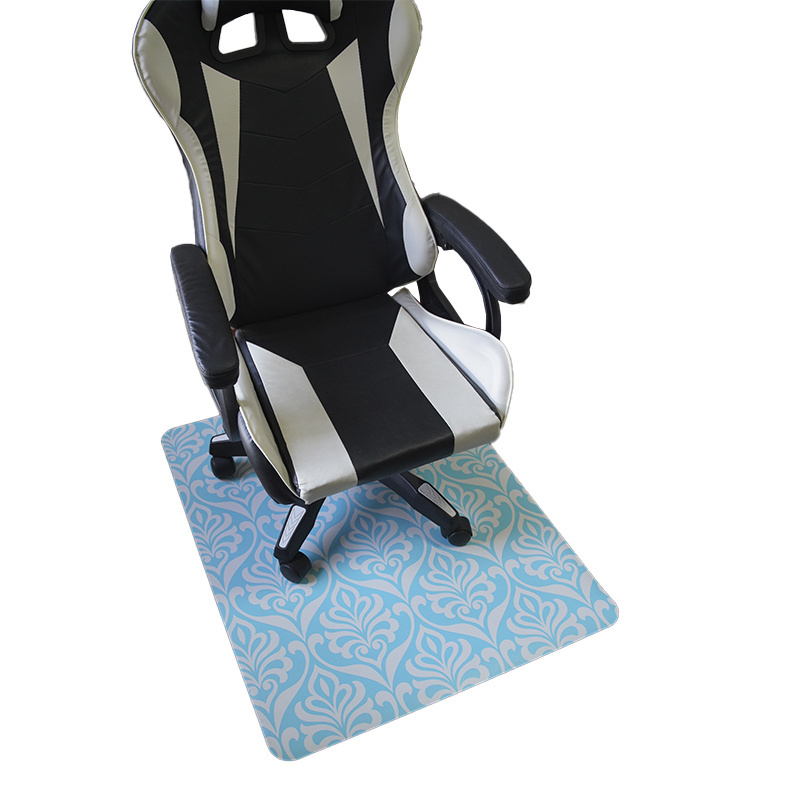 GMYK Customized Printed PVC Chair Mat And  E-Sport Gaming Chair Floor Mat OEM