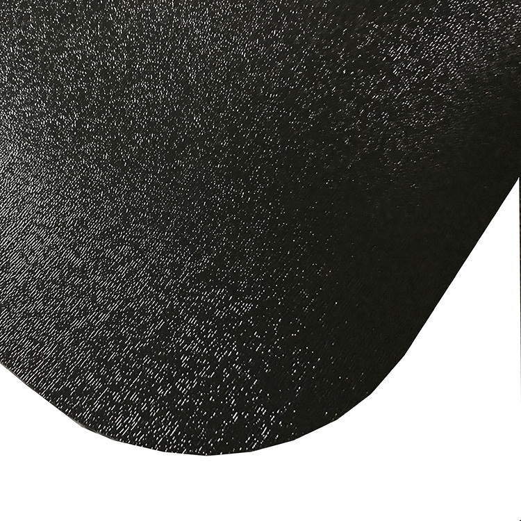 PVC Eco-friendly Black Color Office Chair Mat 36x48