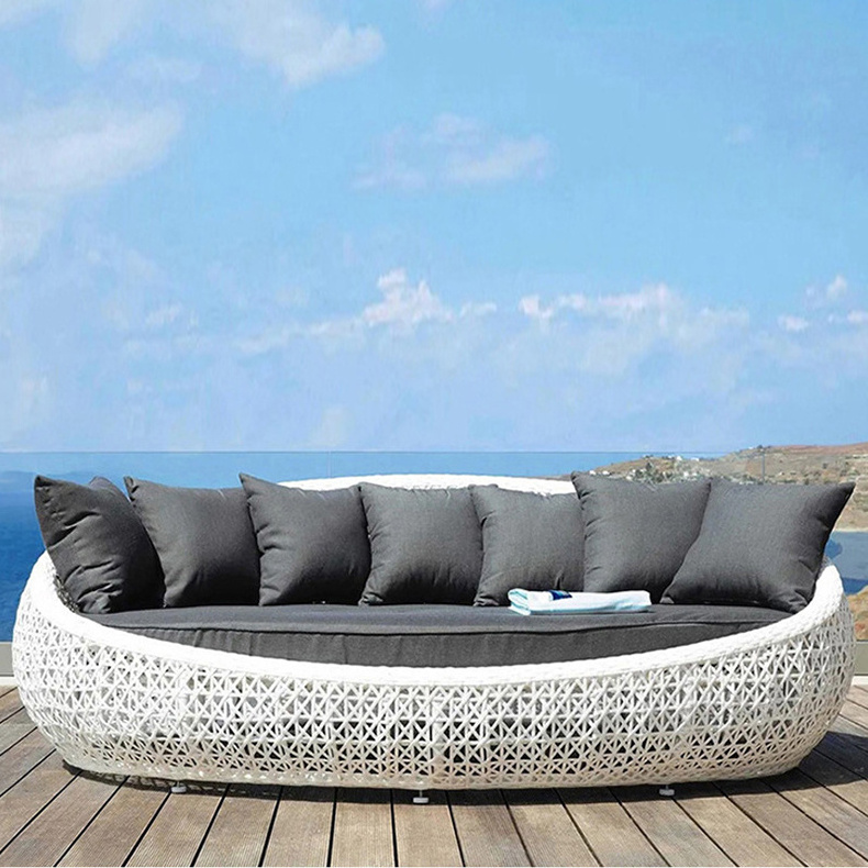 Luxury aluminum garden outside seating outdoor furniture garden furniture rattan