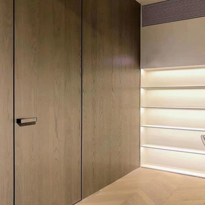 hidden wall door cheap invisible secret room sliding frameless interior bedroom doors