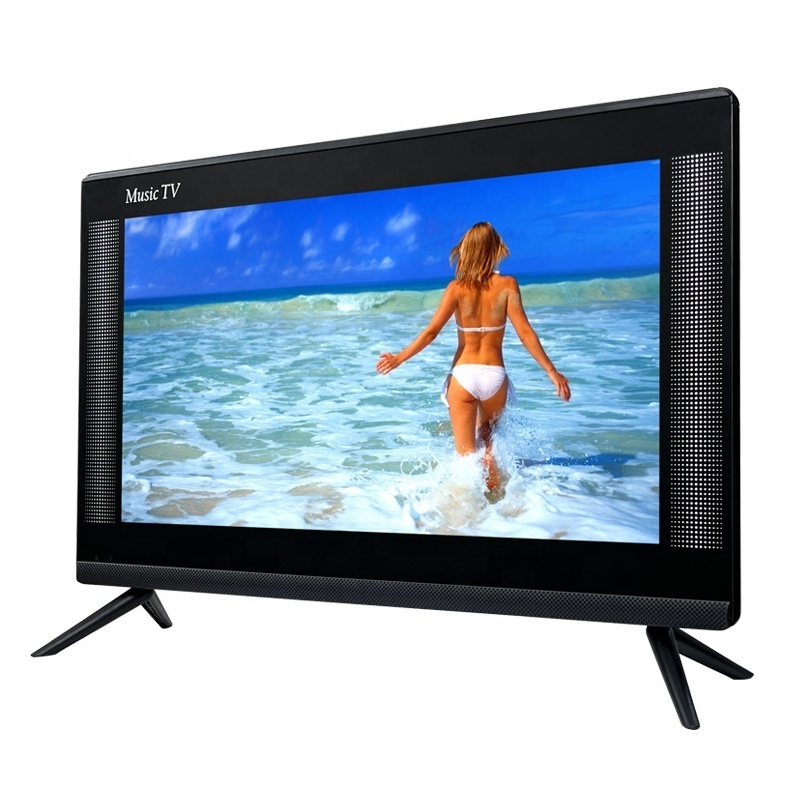 LED TV 12V And 220V 24 inch Televis 12V DC LCD Tvs With AC Adaptor For Home Hotel