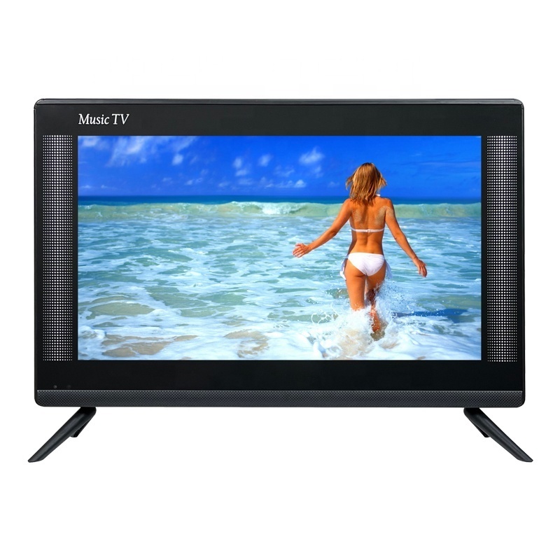 LED TV 12V And 220V 24 inch Televis 12V DC LCD Tvs With AC Adaptor For Home Hotel