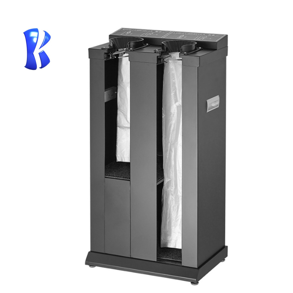 OKEY Umbrella Plastic Bag Dispenser Automatic double Wet Umbrella Wrapping Machine For Hotel