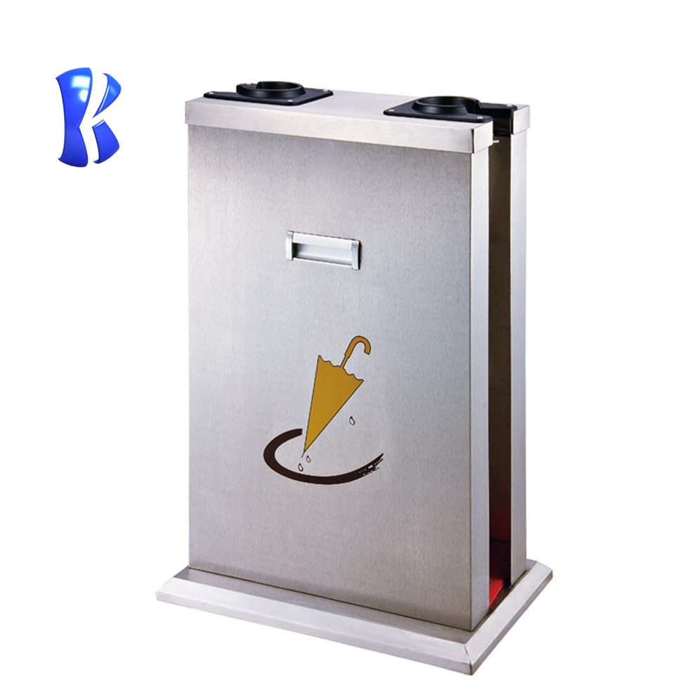 OKEY Umbrella Plastic Bag Dispenser Automatic double Wet Umbrella Wrapping Machine For Hotel