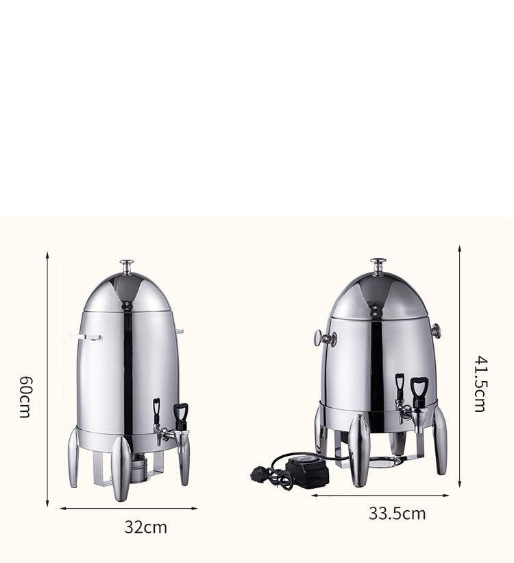 OKEY Hotels 12L  hot cold and warm water cooling drink Large Capacity  restaurant Tea Coffee Milk  juice  Dispenser