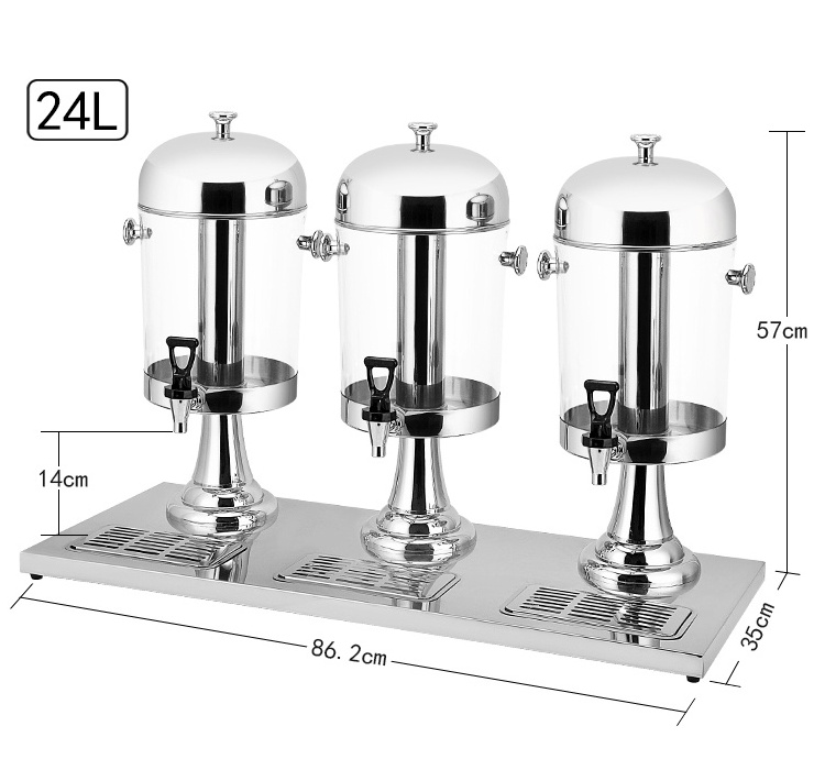 OKEY Food beverage machinery automatic soft drink dispenser machine catering used soda 3 door beverage dispenser cooler