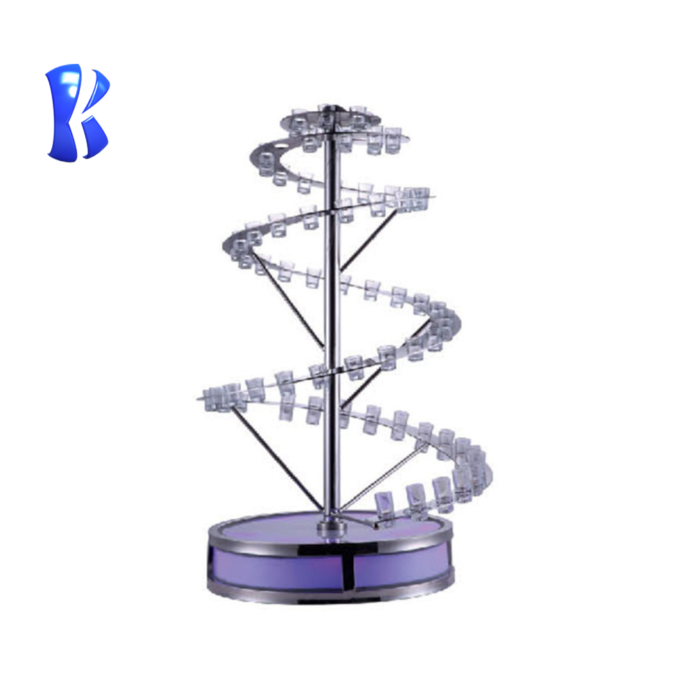 OKEY Hotel restaurant wedding gold buffet party food display catering stand serving salad rack dessert risers for food dishes